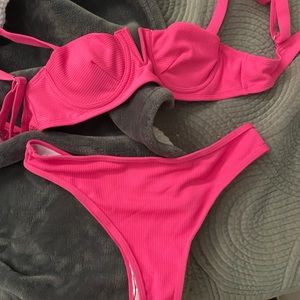 pink bikini